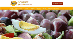 Desktop Screenshot of gourmetsafari.com
