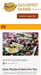 Mobile Screenshot of gourmetsafari.com